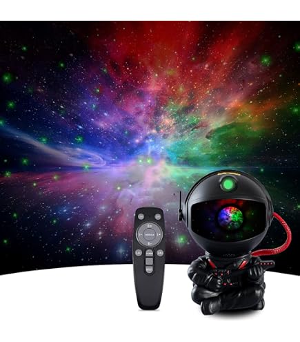 Galaxy Projector, Star Projector with Interstellar Black Hole and